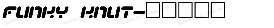 Funky Knut字体转换